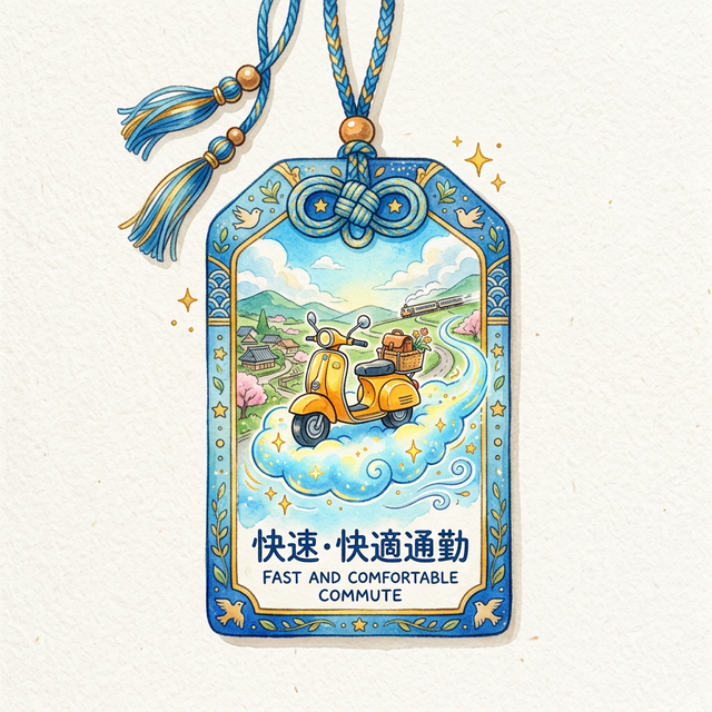 행운 부적 이미지