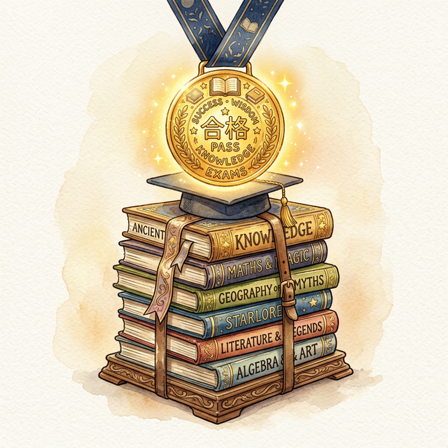 행운 부적 이미지