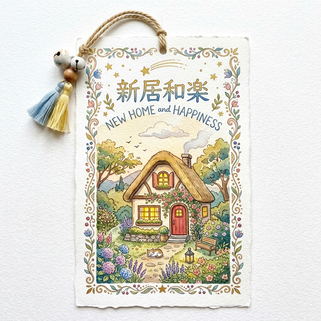 행운 부적 이미지