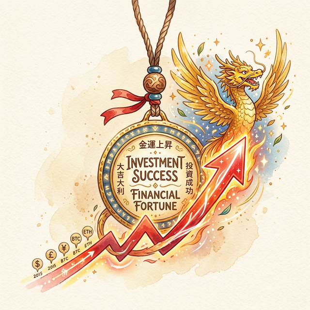 행운 부적 이미지