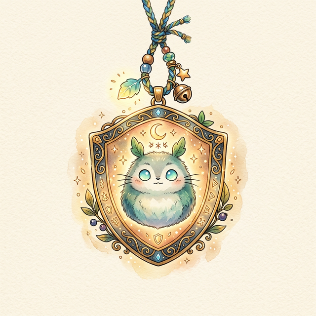 행운 부적 이미지